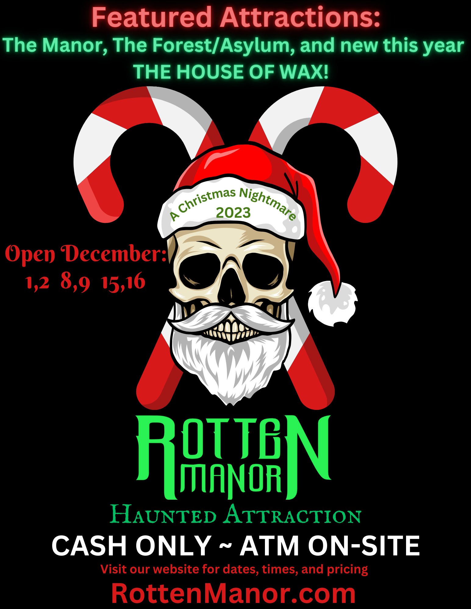 Rotten Manor – Haunted Attraction in Holly Michigan